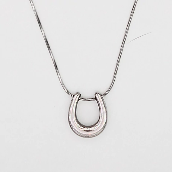 immaculati luckie silver necklace 2