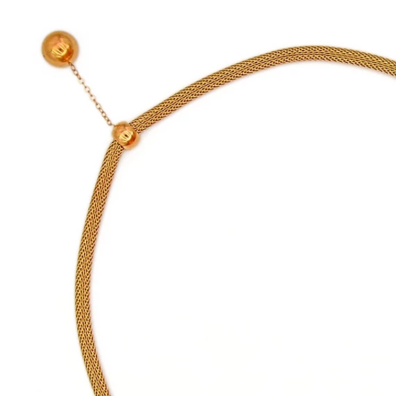 immaculati python pearl golden necklace 1
