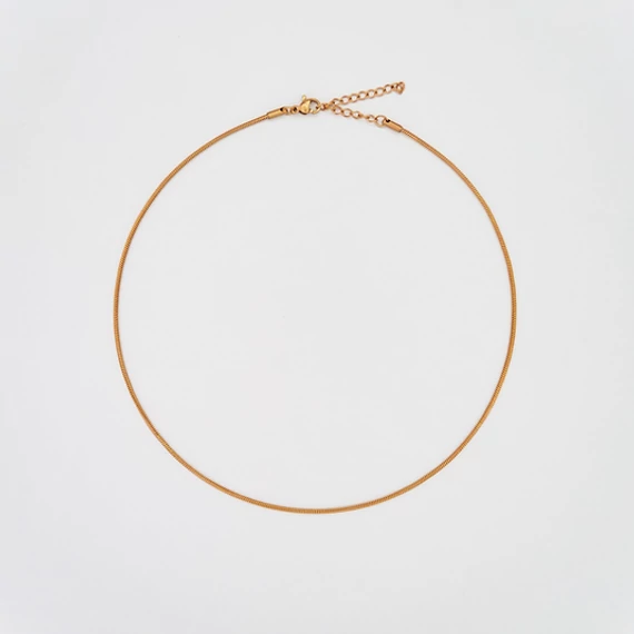 immaculati snake chai golden necklace 4