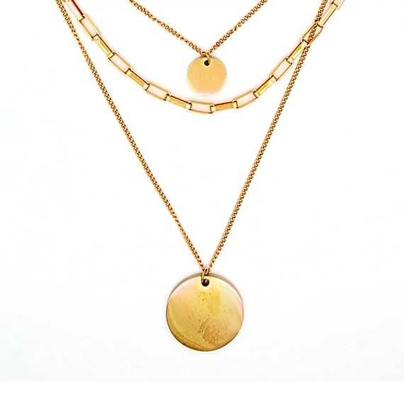 immaculati solar golden necklace 1