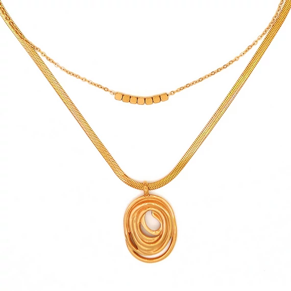 immaculati tanglie golden necklace 1