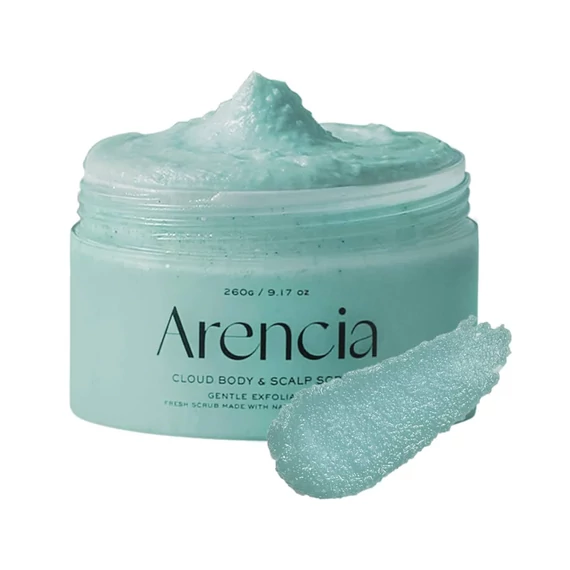 Arencia Fresh Cloud Body &amp; Scalp Scrub Mint &amp; Lily