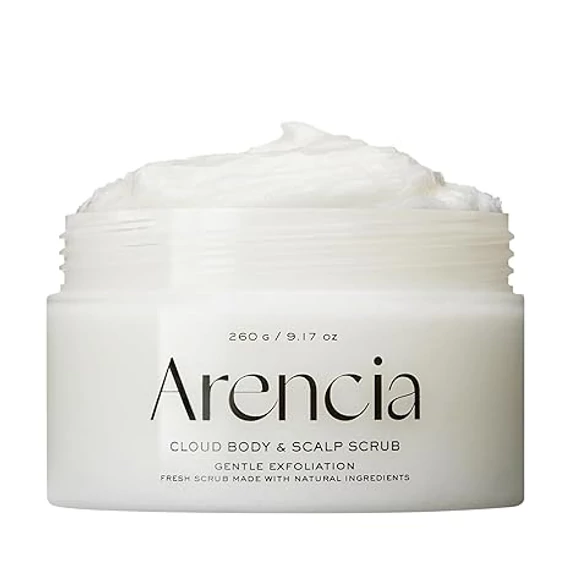 Arencia Fresh Cloud Body &amp; Scalp Scrub White Tea &amp; Neroli