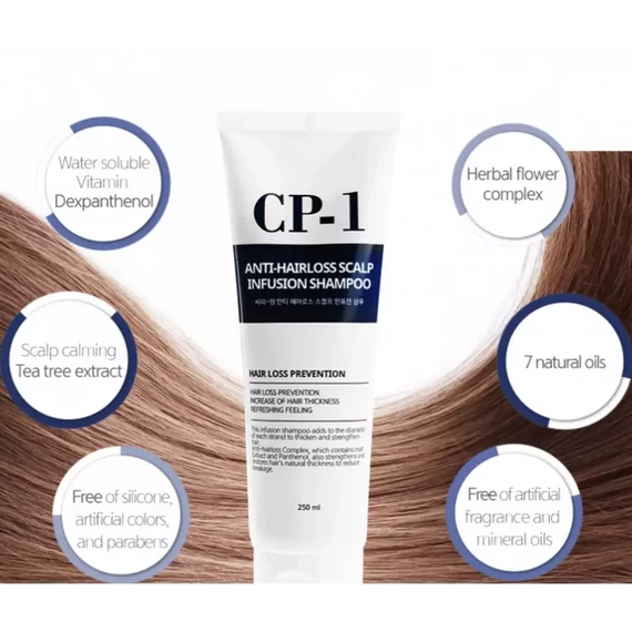 Esthetic House CP-1 Anti-Hair Loss Scalp Infusion Shampoo - Intenzivno zdravljenje lasišča proti izpadanju las 250ml