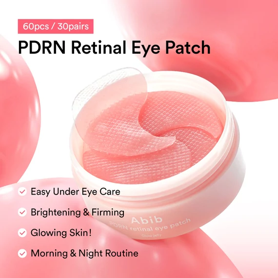 Abib Collagen Eye Patch Jericho Rose Jelly - Vlažilni obliži za oči 60kos