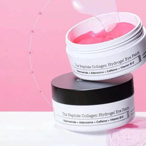 Cosrx The Peptide Collagen Hydrogel Eye Patch – Hidrogelske očesne obloge s kolagenom – 85 g/60 kosov
