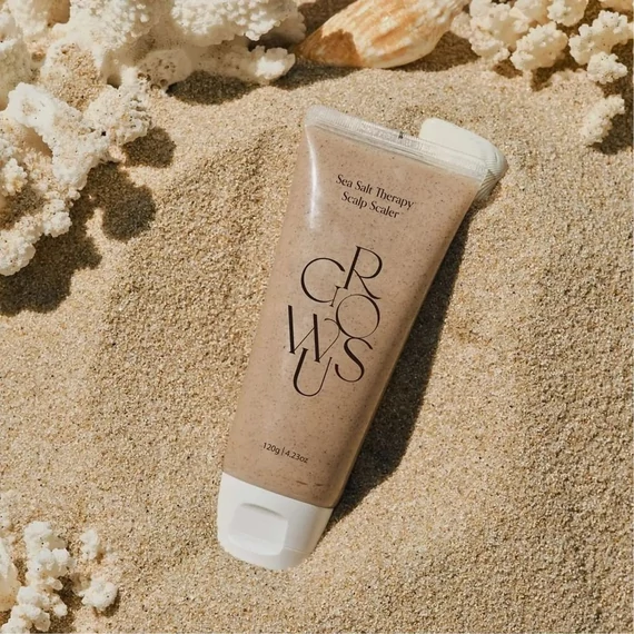 GROWUS Sea Salt Therapy Scalp Scaler – Fejbőrradír Sampon 250g