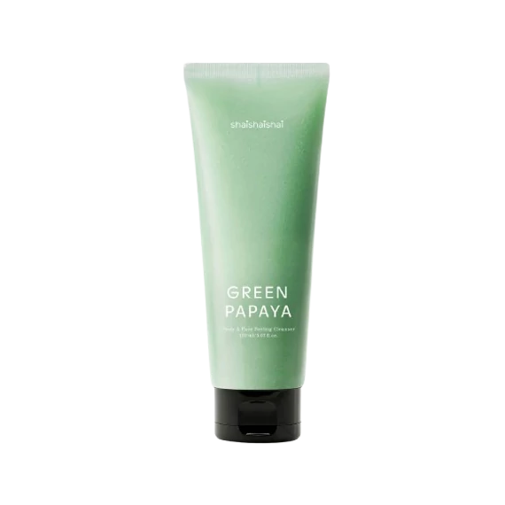 SHAISHAISHAI Green Papaya Body&amp;Face Peeling Cleanser 