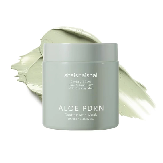 SHAISHAISHAI Aloe PDRN Cooling Mud Mask – Chłodząca Oczyszczająca Maska Glinkowa 100ml