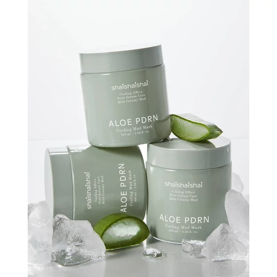 SHAISHAISHAI Aloe PDRN Cooling Mud Mask – Chłodząca Oczyszczająca Maska Glinkowa 100ml