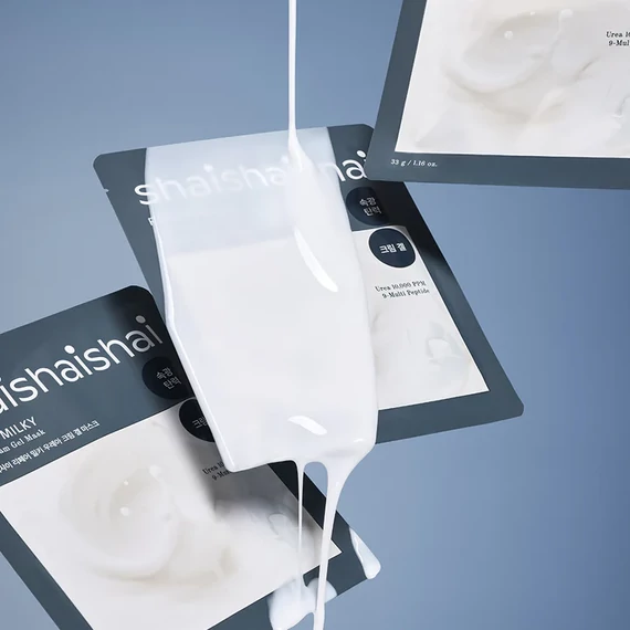 SHAISHAISHAI Repair Milky Urea Cream Gel Mask – Regenerierende Gesichtsmaske 1Stk/33g