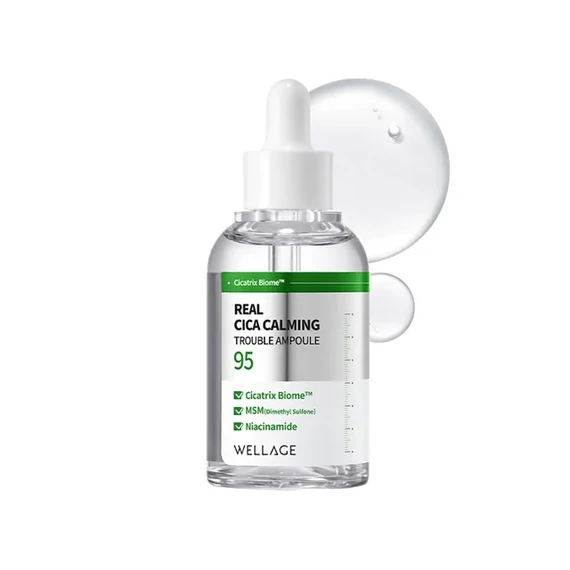 Wellage Real Cica Calming 95 Ampoule