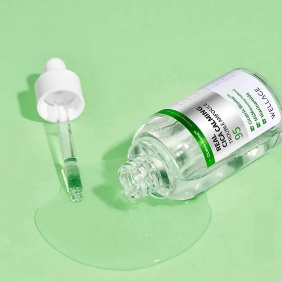 Wellage Real Cica Calming 95 Ampoule – Nyugtató Ampulla Szérum 50ml