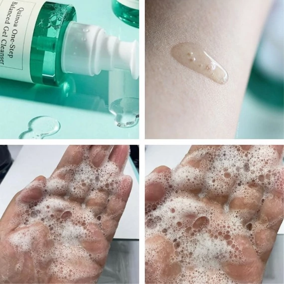 Axis-Y Quinoa One-Step Balanced Gel Cleanser (sample) – Delikatny Żel Oczyszczający 1.5ml (sample)