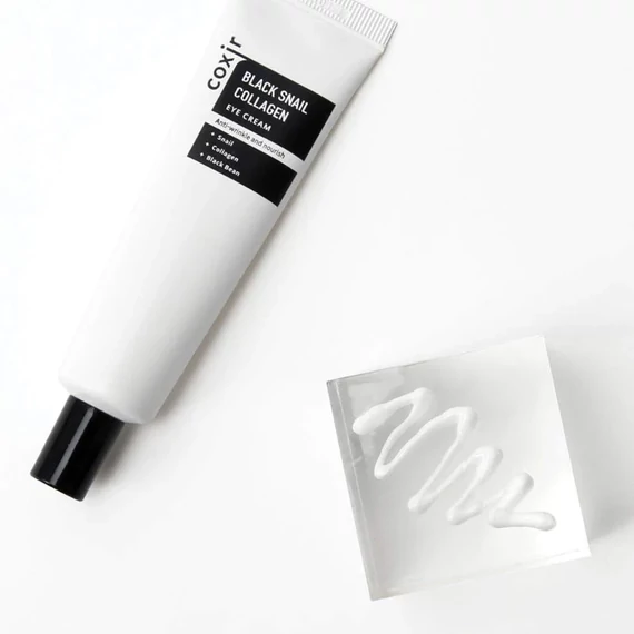 Coxir Black Snail Collagen Eye Cream (sample) – Öregedésgátló Szemkörnyék Krém 2ml (sample)