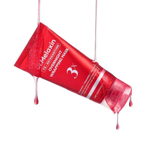 Dr. Melaxin TX-Astaxanthin Overnight Wrapping Mask – Bőrvilágosító Éjszakai Lehúzható Maszk 80ml