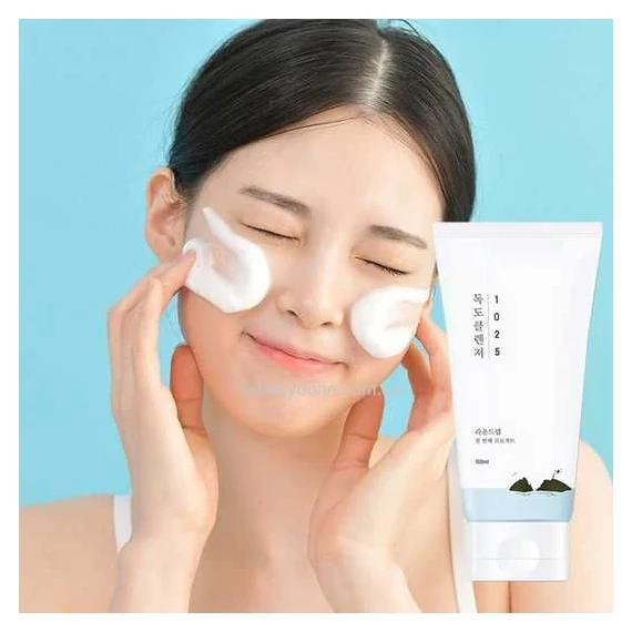 Round Lab 1025 Dokdo Cleanser MINI – Gyengéd Arctisztító Gél MINI 40ml