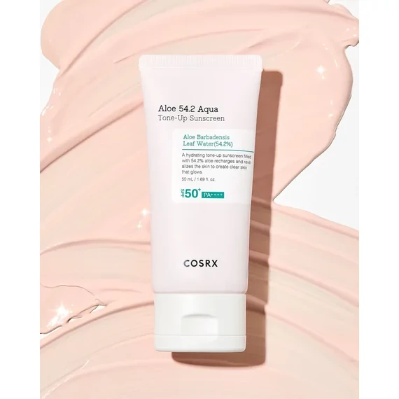 Cosrx Aloe 54.2 Aqua Tone-Up Sunscreen SPF50+/PA++++ – Krem za Zaščito pred Soncem 50ml