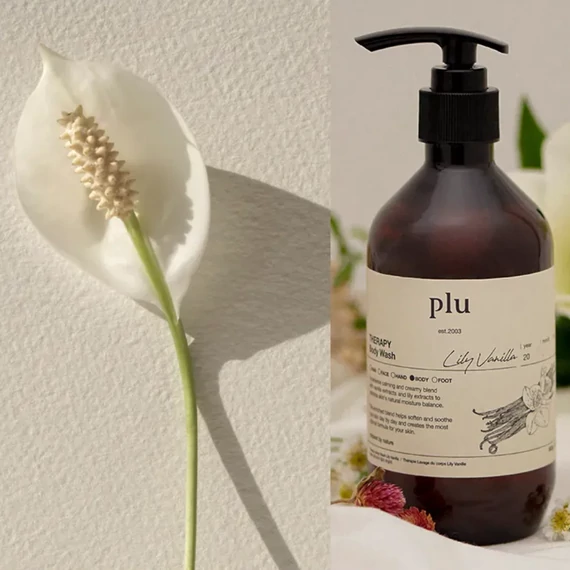 Plu Aroma Body Wash – Lily Vanilla – Dišeči Gel za Tuširanje 500g
