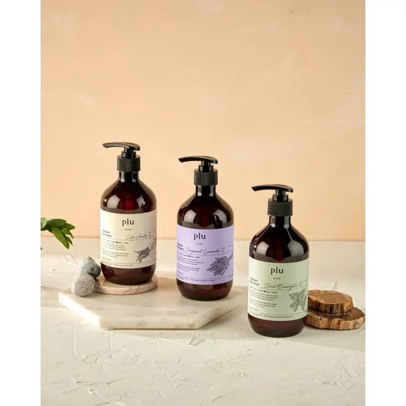 Plu Aroma Body Wash – Lily Vanilla – Dišeči Gel za Tuširanje 500g