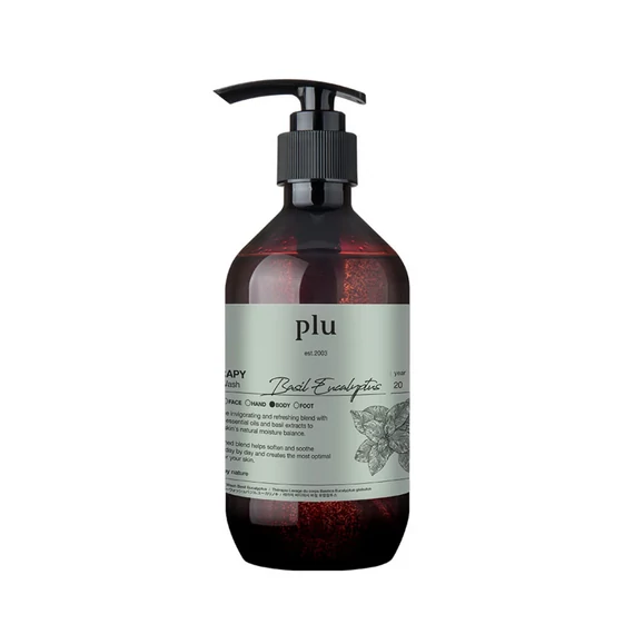 Plu Aroma Body Wash – Basil Eucalyptus