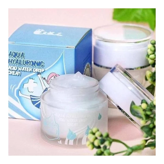 Elizavecca Aqua Hyaluronic Acid Water Drop Cream – Vlažilna Krema za Obraz 50ml