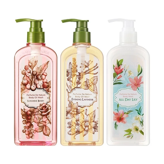 Nature Republic Perfume de Nature Body Oil Wash – Sunshine Berry – Olje za Prhanje 345ml