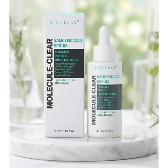 Nine Less Molecule-Clear Salicylic Acid Serum – Serum s Salicilno Kislino 30ml