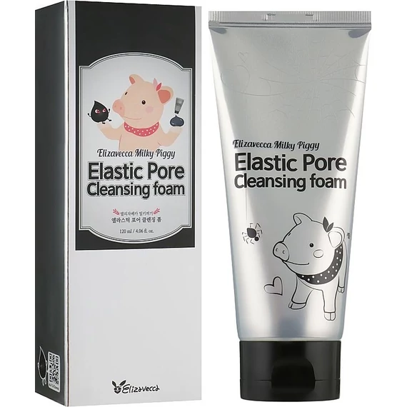 Elizavecca Milky Piggy Elastic Pore Cleansing Foam – Pena za Čiščenje Por 120ml