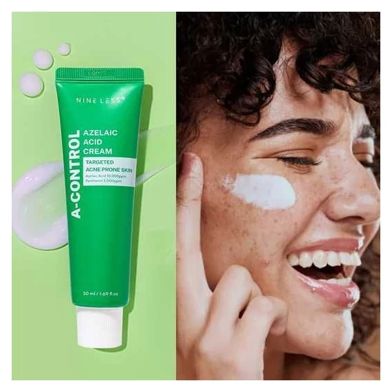 Nine Less A-Control Azelaic Acid Cream MINI – Krema z Azelainsko Kislino MINI 15ml