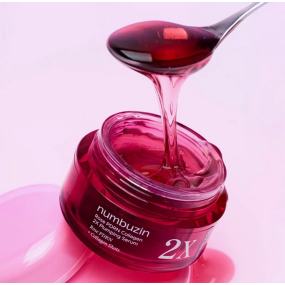 Numbuzin No.2 Rose PDRN Collagen 2X Plumping Serum – Serum za Učvrstitev Kože 30ml