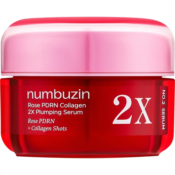 Numbuzin No.2 Rose PDRN Collagen 2X Plumping Serum