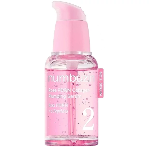 Numbuzin No.2 Rose PDRN Collagen Plumping Serum