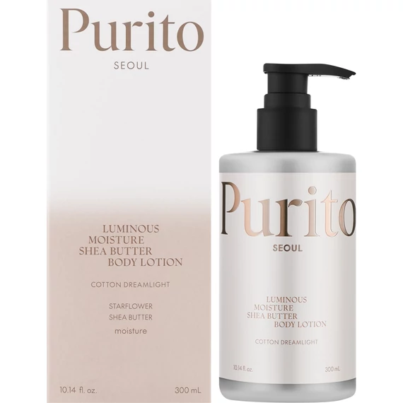 Purito Seoul Luminous Moisture Shea Butter Body Lotion Cotton Dreamlight