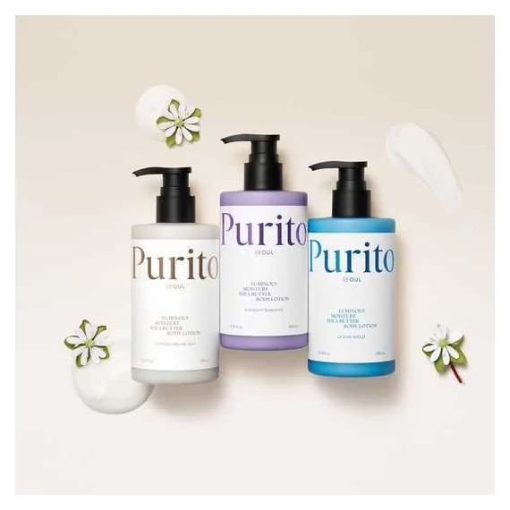 Purito Seoul Luminous Moisture Shea Butter Body Lotion – Ocean Breeze – Vlažilna Krema za Telo 300ml