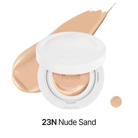 Parnell Cicamanu Serum Cushion – #23N Nude Sand – Cushion Podlaga s Centello 15g