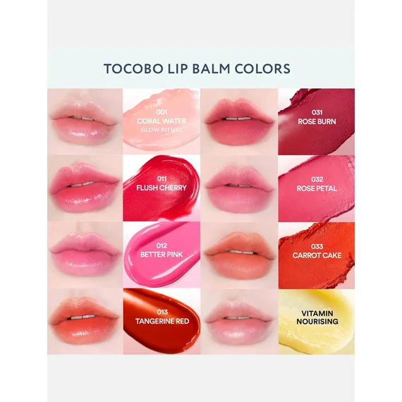 Tocobo Glow Ritual Lip Balm – 001 Coral Water – Balsam do Ust 3,5g