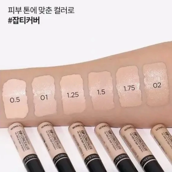 The Saem Cover Perfection Tip Concealer SPF28/PA++ -02 Rich Beige - Augen Concealer 6,5ml