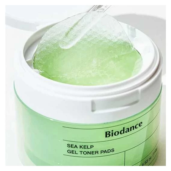 Biodance Sea Kelp Gel Toner Pad – Gel Toner Blazinice z Morsko Riaso 60kos/140g