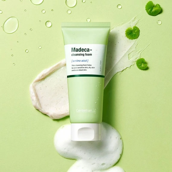 Centellian24 Madeca Amino Acid Cleansing Foam – Obraz Čistilna Pena z Aminokislinami 160g