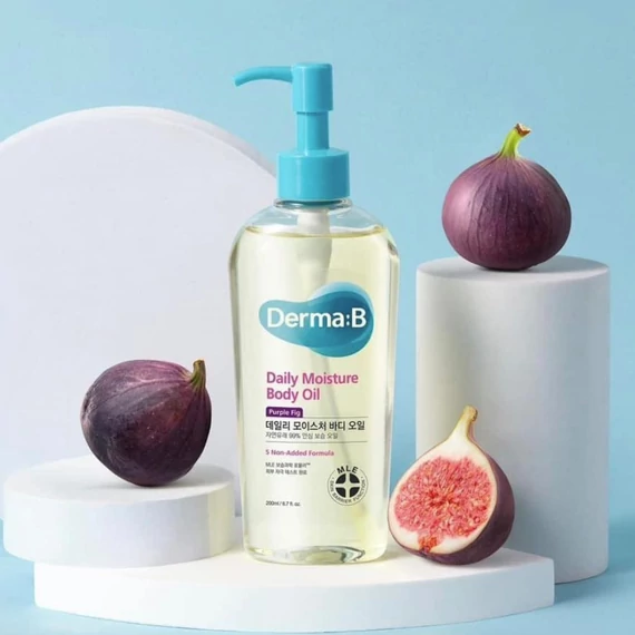 Derma:B Daily Moisture Body Oil Purple Fig – Hidratantno Ulje za Tijelo 200ml