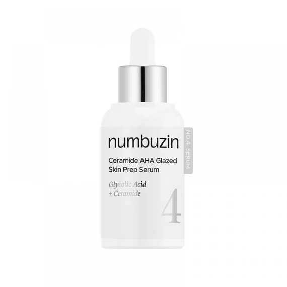 Numbuzin No.4 Ceramide AHA Glazed Skin Prep Serum 