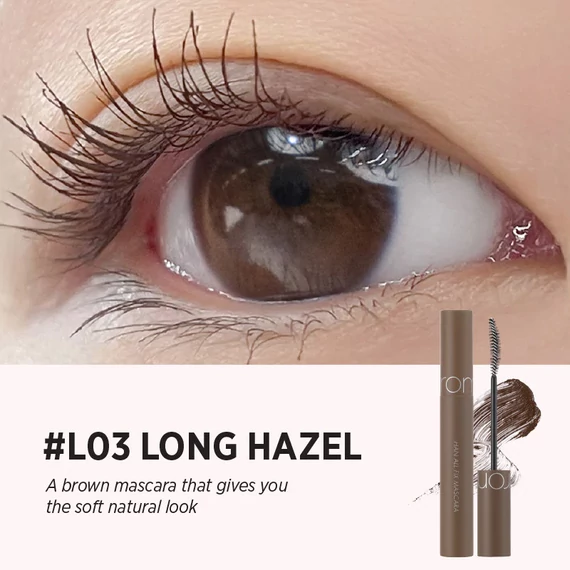 rom&nd Han All Fix Mascara – L03 Long Hazel – Wimperntusche 7g