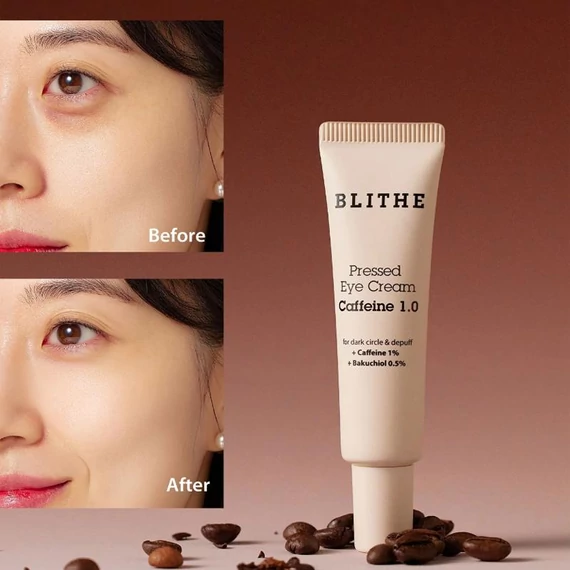 BLITHE Pressed Eye Cream Caffeine 1.0 – Kofeinowy Krem pod Oczy 20ml