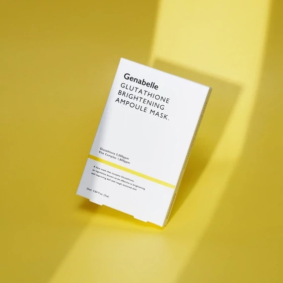 Genabelle Glutathione Brightening Ampoule Mask – Posvjetljujuća Ampulna Maska 1kom/25ml