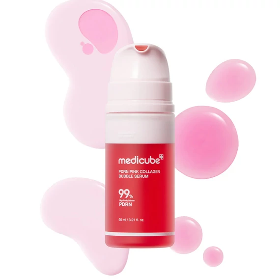 Medicube PDRN Pink Collagen Bubble Serum – Serum Protiv Starenja 95ml