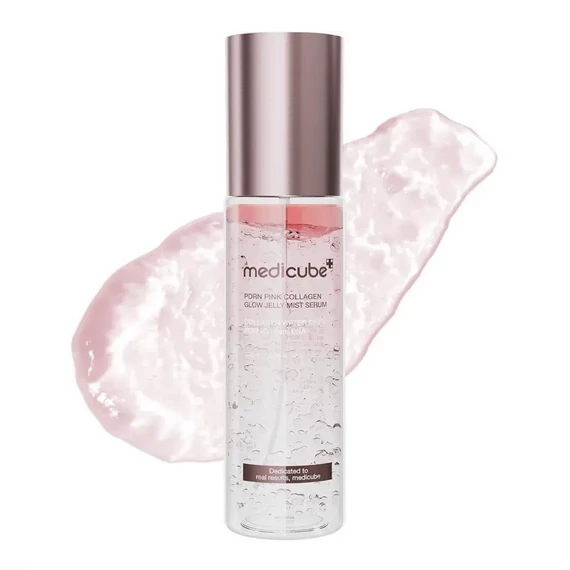 Medicube PDRN Pink Collagen Glow Jelly Mist Serum 