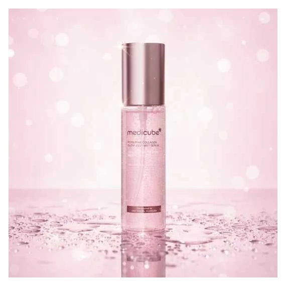 Medicube PDRN Pink Collagen Glow Jelly Mist Serum – Serum-Mist za Sjaj Kože 100ml