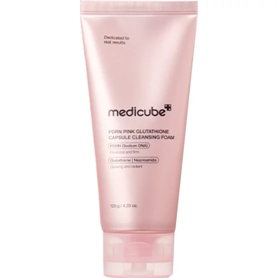 Medicube Pink Glutathione Capsule Cleansing Foam 