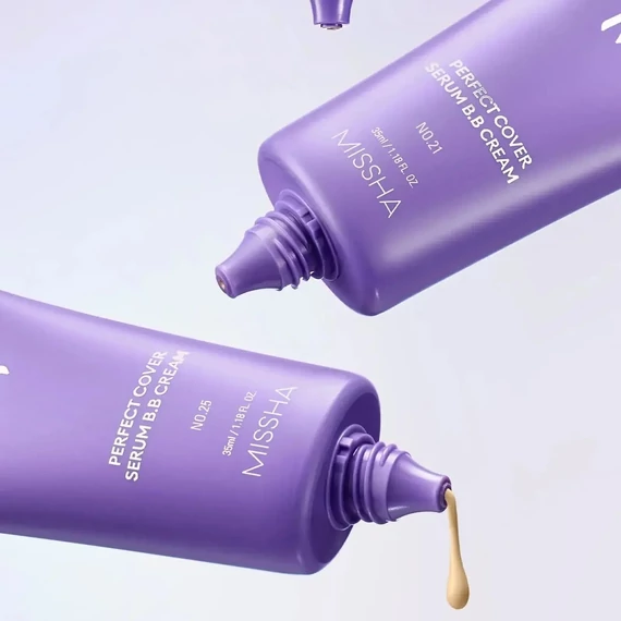 Missha M Perfect Cover Serum BB Cream PRO – #21 – Szérumos BB Krém 20ml